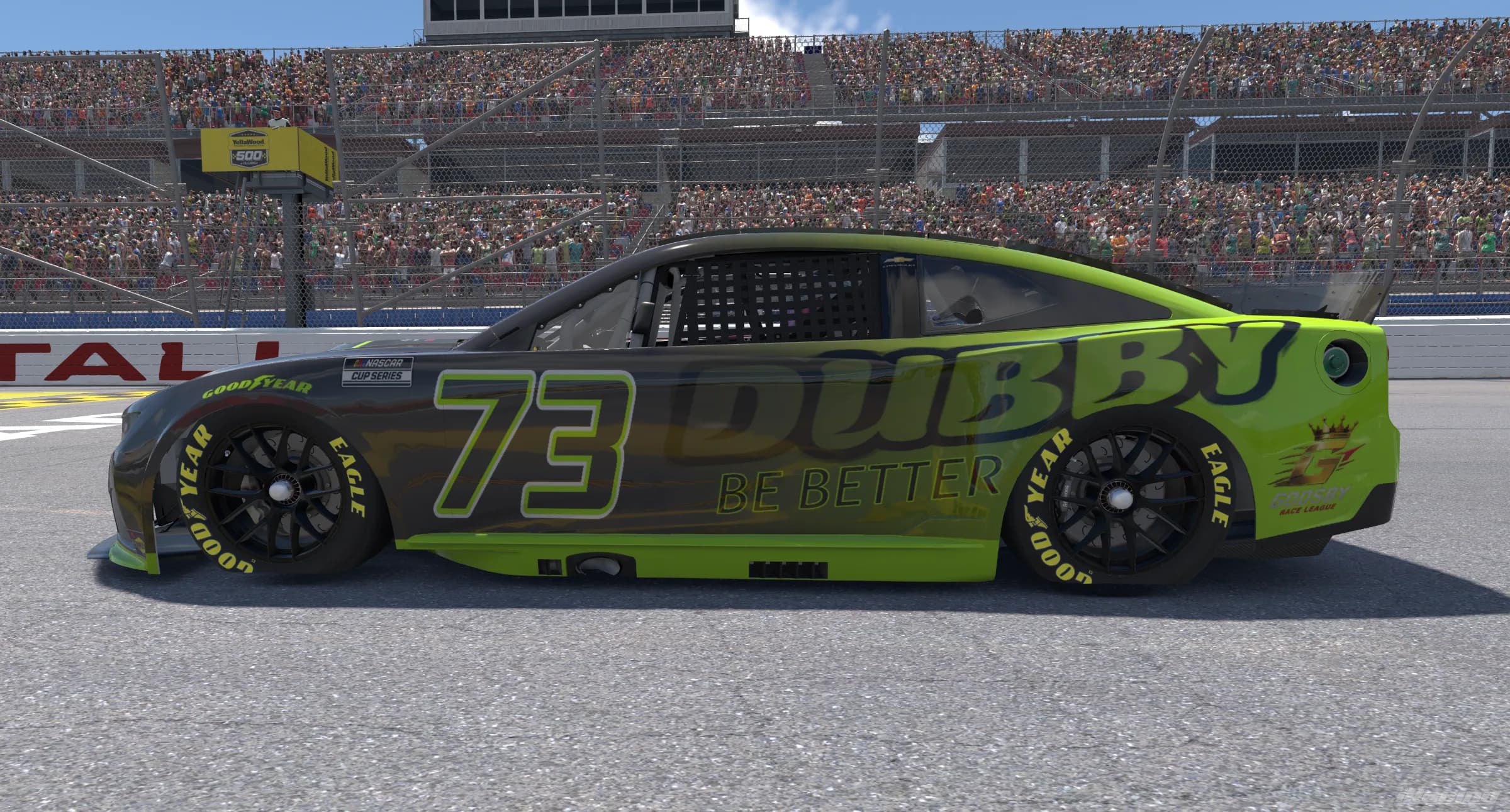 Round 8 — John W Crosby's car